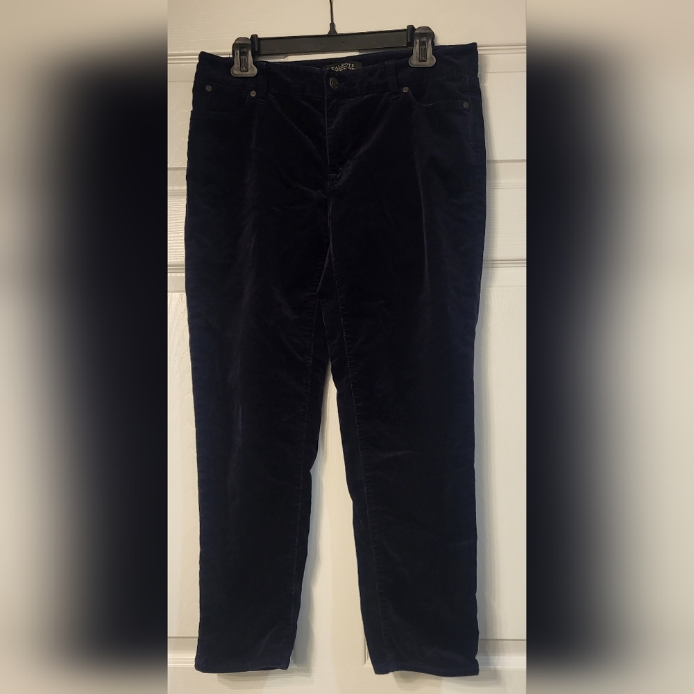 Women's Talbots Flawless Five-pocket Boyfriend Corduroy Pants Size 8P